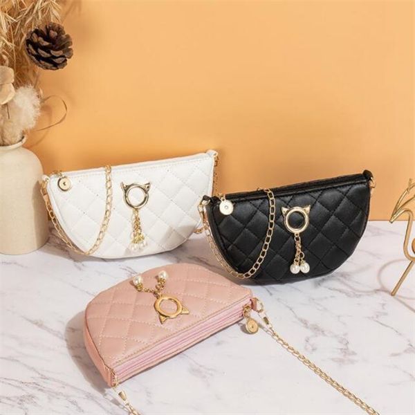 new fashion dot women's bag lingge pearl pendant one shoulder crossbody bag, Black
new fashion dot women's bag lingge pearl pendant one shoulder crossbody bag, Black
