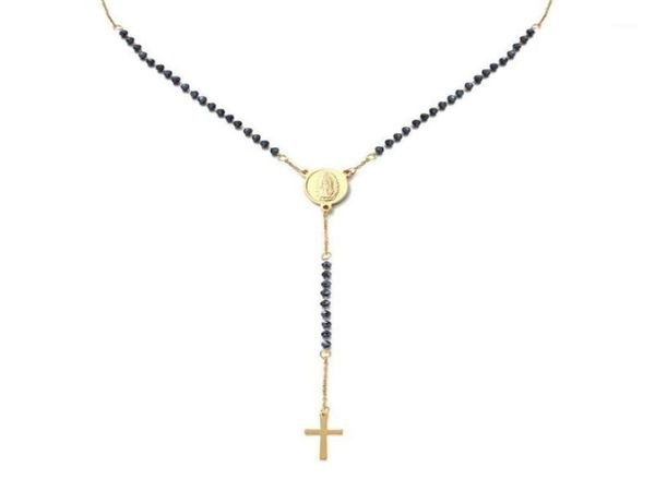 pendant necklaces catholic stainless steel rosary beads chain y shape virgin necklace for women men religious cross jewelry8112475, Silver
pendant necklaces catholic stainless steel rosary beads chain y shape virgin necklace for women men religious cross jewelry8112475, Silver