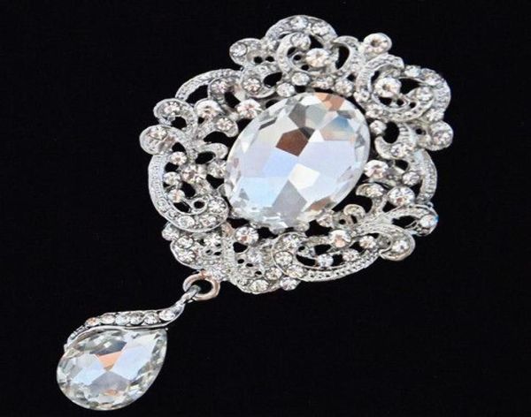 rhodium plated luxury waterdrop pendent crystals flower brooch fashionable women bouquet pin bling bling czech crystals broach pin1322866, Gray
rhodium plated luxury waterdrop pendent crystals flower brooch fashionable women bouquet pin bling bling czech crystals broach pin1322866, Gray