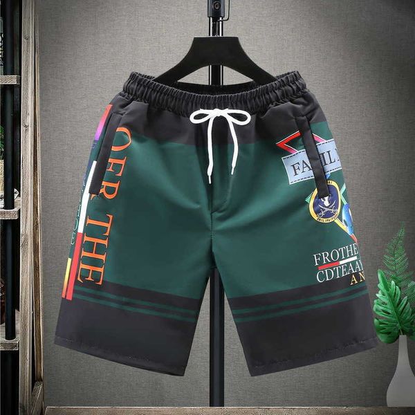 summer printed shorts men's wear ice silk shorts casual quick drying pants trend beach pants large capris, White;black
summer printed shorts men's wear ice silk shorts casual quick drying pants trend beach pants large capris, White;black