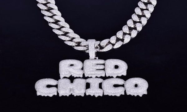 with 20mm cuban chain custom name drip letter chain pendants necklaces men zircon hip hop jewelry2554098, Silver
with 20mm cuban chain custom name drip letter chain pendants necklaces men zircon hip hop jewelry2554098, Silver