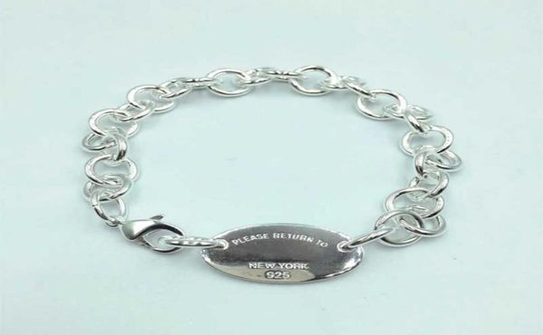 11 s925 sterling silver oval pendant exclusive bracelet original jewelry lovers wedding valentine gift h09183743018, Black
11 s925 sterling silver oval pendant exclusive bracelet original jewelry lovers wedding valentine gift h09183743018, Black