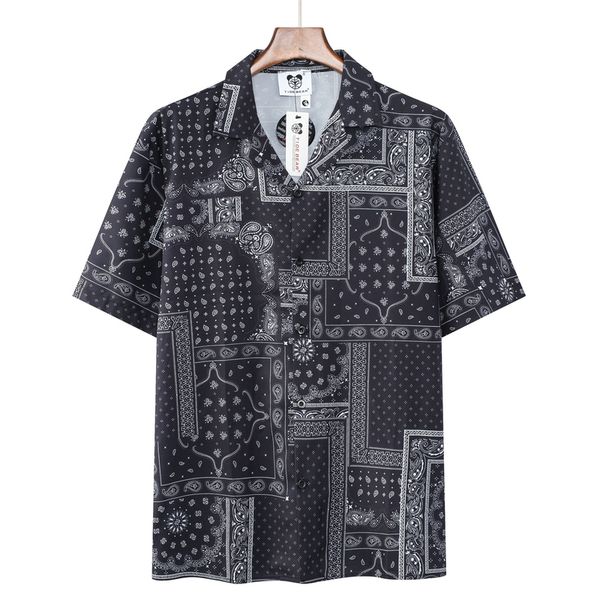 2023 mens fashion flower print shirts casual button down short sleeve hawaiian shirt suits summer beach designer dress shirts, White;black
2023 mens fashion flower print shirts casual button down short sleeve hawaiian shirt suits summer beach designer dress shirts, White;black