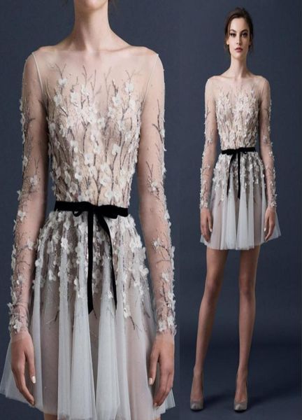 paolo sebastian short party dresses beading sequined appliques flowers ruched prom dresses 2015 long sleeve sheer dresses par8470228, Black
paolo sebastian short party dresses beading sequined appliques flowers ruched prom dresses 2015 long sleeve sheer dresses par8470228, Black