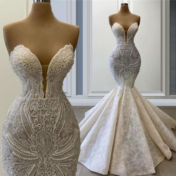 elegant mermaid wedding dresses handmade beading lace bridal gowns sweetheart floor length second reception dress9962819, White
elegant mermaid wedding dresses handmade beading lace bridal gowns sweetheart floor length second reception dress9962819, White
