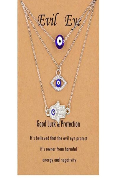 3pcsset hamsa evil eye necklace turkish blue eye hand pendant necklaces lucky protection jewelry gift for women girls whole7027370, Silver
3pcsset hamsa evil eye necklace turkish blue eye hand pendant necklaces lucky protection jewelry gift for women girls whole7027370, Silver