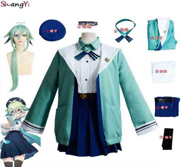 game genshin impact cosplay costume cute oneplus sucrose genshin impact cosplay cute jk uniform full set of wig glasses h2208017921491, Black;red
game genshin impact cosplay costume cute oneplus sucrose genshin impact cosplay cute jk uniform full set of wig glasses h2208017921491, Black;red
