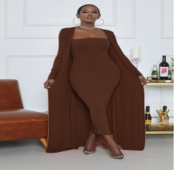 work dresses dress sets matching set strapless midi and long sleeve cardigan 2 piece women summer 2022 conjuntos de vestido8871954, White;black
work dresses dress sets matching set strapless midi and long sleeve cardigan 2 piece women summer 2022 conjuntos de vestido8871954, White;black