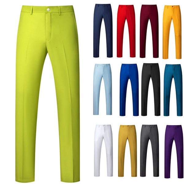 men s pants plus size 38 40 mens suit men solid color slim fit dress office business trousers 16 230715, Black
men s pants plus size 38 40 mens suit men solid color slim fit dress office business trousers 16 230715, Black