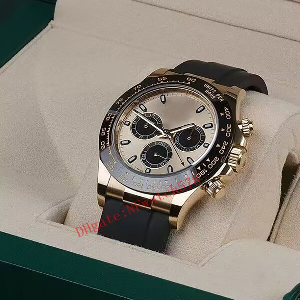 mens watches cal.4130 movement 40mm cosmograph 126518 18k gold chronograph mechanical automatic watch men's wristwatches, Slivery;brown
mens watches cal.4130 movement 40mm cosmograph 126518 18k gold chronograph mechanical automatic watch men's wristwatches, Slivery;brown