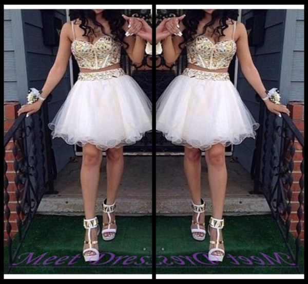 2020 two piece ball gown homecoming dresses with gold beaded straps tulle white short prom dress sweet 16 gown1668356, Blue;pink
2020 two piece ball gown homecoming dresses with gold beaded straps tulle white short prom dress sweet 16 gown1668356, Blue;pink