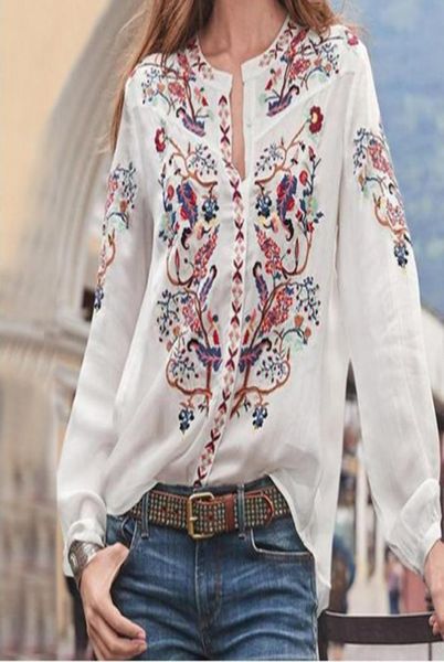 women039s blouses shirts women bohemian clothing blouse shirt vintage printed ladies blusa feminina long sleeve for clot1982839, White
women039s blouses shirts women bohemian clothing blouse shirt vintage printed ladies blusa feminina long sleeve for clot1982839, White