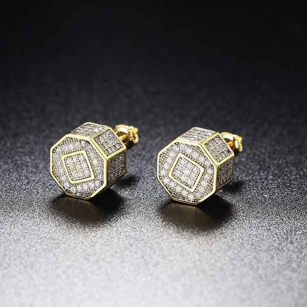 hip hop rapper men stud earrings jewelry octagon gold silver full diamond octangle zircon earrings night club jewelry accessories 1482, Golden
hip hop rapper men stud earrings jewelry octagon gold silver full diamond octangle zircon earrings night club jewelry accessories 1482, Golden