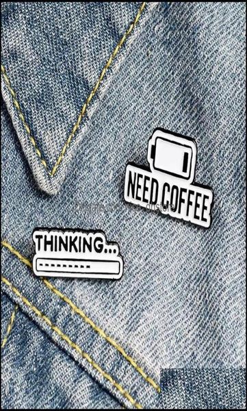 pinsbrooches jewelry need coffee thinking cute small funny enamel brooches pins for women demin shirt decor brooch pin metal kawai9391600, Gray
pinsbrooches jewelry need coffee thinking cute small funny enamel brooches pins for women demin shirt decor brooch pin metal kawai9391600, Gray