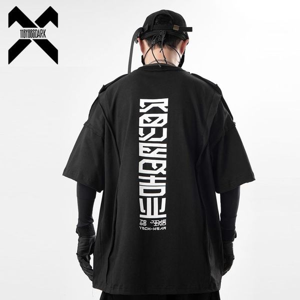 vests 11 bybb's dark techwear loose tshirt 2023 summer patchwork design tactical tshirts men hip hop streetwear short sleeve t shirt, Black;white
vests 11 bybb's dark techwear loose tshirt 2023 summer patchwork design tactical tshirts men hip hop streetwear short sleeve t shirt, Black;white