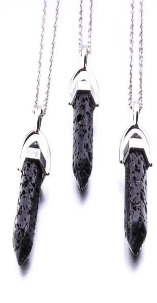 hexagonal prism black lava stone necklace aromatherapy essential oil perfume diffuser pendant necklace jewelry women4151619, Silver
hexagonal prism black lava stone necklace aromatherapy essential oil perfume diffuser pendant necklace jewelry women4151619, Silver