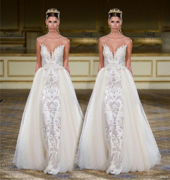 berta overskirt bridal gowns lace sheath wedding dresses sheath sweetheart neck zip back floor length plus size custom made6021503, White
berta overskirt bridal gowns lace sheath wedding dresses sheath sweetheart neck zip back floor length plus size custom made6021503, White