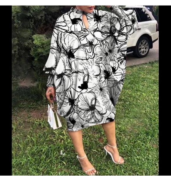 kneelength dress 2022 vonda women long sleeve o neck floral print dress casual party dresses kaftan robe oversized loose sundress3484722, Black;gray
kneelength dress 2022 vonda women long sleeve o neck floral print dress casual party dresses kaftan robe oversized loose sundress3484722, Black;gray