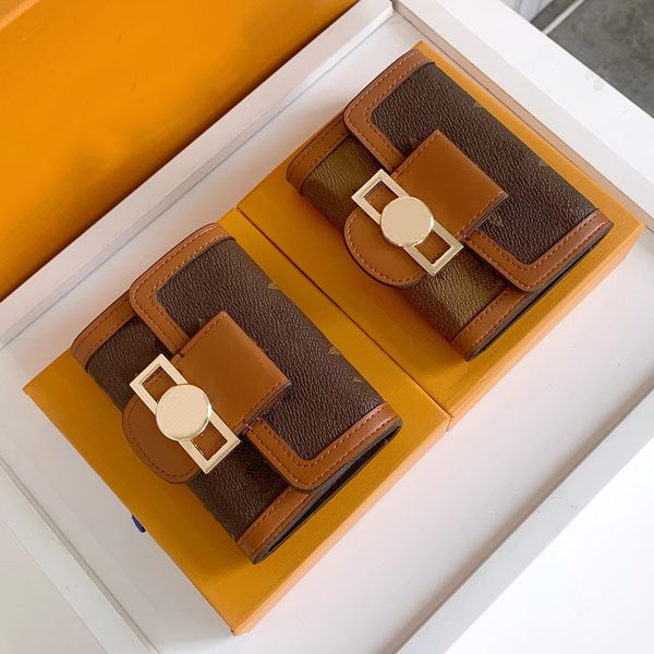 printed leather purse women designer dauphine compact wallet card holder with original boxm68725
printed leather purse women designer dauphine compact wallet card holder with original boxm68725