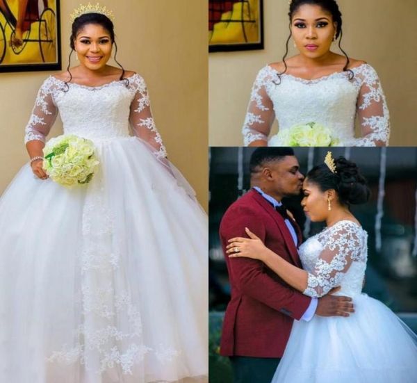 arabic bateau ball gown 34 long sleeve wedding dresses applique floor length formal bridal gowns chapel garden country plus size2707389, White
arabic bateau ball gown 34 long sleeve wedding dresses applique floor length formal bridal gowns chapel garden country plus size2707389, White