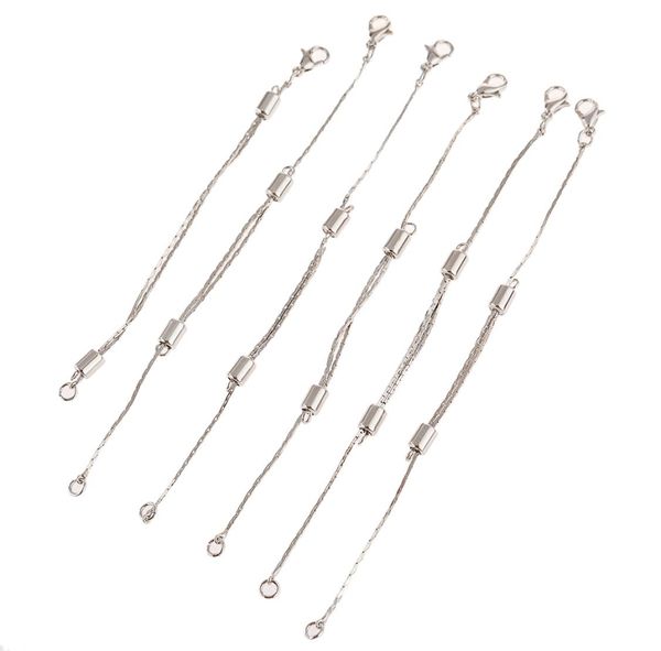 extension chains copper stainless steel adjustable movable necklace chain for diy jewelry making findings bracelet necklace2579420, Silver
extension chains copper stainless steel adjustable movable necklace chain for diy jewelry making findings bracelet necklace2579420, Silver