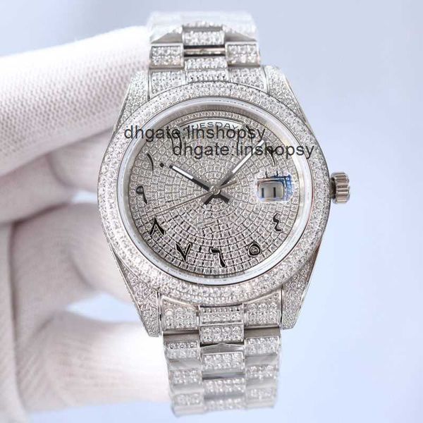 afull diamond mens watches 41mm automatic mechanical wristwatch diamond bezel waterproof wristwatches montre de luxe watches men wjgb, Slivery;golden
afull diamond mens watches 41mm automatic mechanical wristwatch diamond bezel waterproof wristwatches montre de luxe watches men wjgb, Slivery;golden