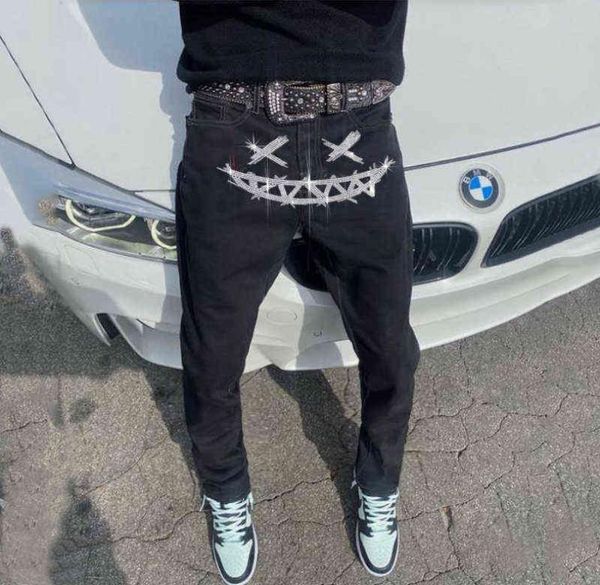 man rhine hole denim pencil pants mens stretchy black jeans skinny slim fit drill punk pantalones hombre biker trousers8301526, Blue
man rhine hole denim pencil pants mens stretchy black jeans skinny slim fit drill punk pantalones hombre biker trousers8301526, Blue