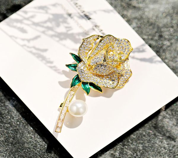 new fashion men women brooches gold silver colors bling cz rose brooch pins for girls women for wedding party5216145, Gray
new fashion men women brooches gold silver colors bling cz rose brooch pins for girls women for wedding party5216145, Gray