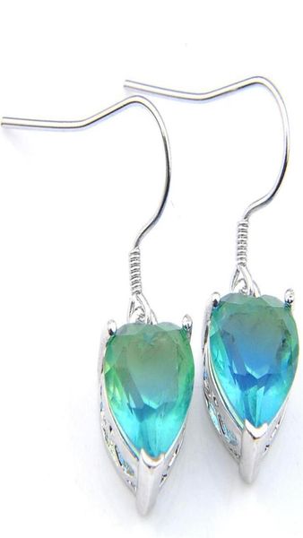 luckyshine whole 6 pairs heartshaped bi colored tourmaline zircon earring silver plated for women dangle earrings hooks jewelry n2323901
luckyshine whole 6 pairs heartshaped bi colored tourmaline zircon earring silver plated for women dangle earrings hooks jewelry n2323901