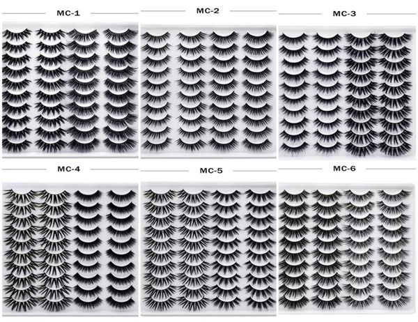 new 20 pairs 3d mink eyelashes pack faux mink lashes natural curly long eye lash extension full strip false eyelash set for makeup8441100
new 20 pairs 3d mink eyelashes pack faux mink lashes natural curly long eye lash extension full strip false eyelash set for makeup8441100
