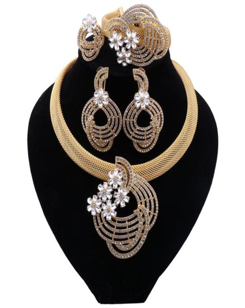 dubai fashion jewelry sets elegant women gold color crystal necklace bracelet party earrings ring luxury jewellry6361200, Slivery;golden
dubai fashion jewelry sets elegant women gold color crystal necklace bracelet party earrings ring luxury jewellry6361200, Slivery;golden