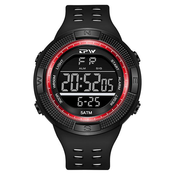 tpw new trend korean version multifunctional single-movement luminous electronic watch waterproof outdoor mountaineering sports watch, Slivery;black
tpw new trend korean version multifunctional single-movement luminous electronic watch waterproof outdoor mountaineering sports watch, Slivery;black