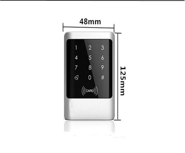 rfid reader 125khz wg2634 reader metal shell water proof touch key pad reader for access control system8138593
rfid reader 125khz wg2634 reader metal shell water proof touch key pad reader for access control system8138593