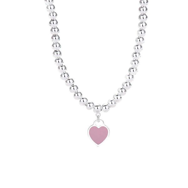 original new enamel love tiffayffay necklace ins wind drip gum heart shaped ball buddha bead chain peach female jewelry 8tlt, Black
original new enamel love tiffayffay necklace ins wind drip gum heart shaped ball buddha bead chain peach female jewelry 8tlt, Black