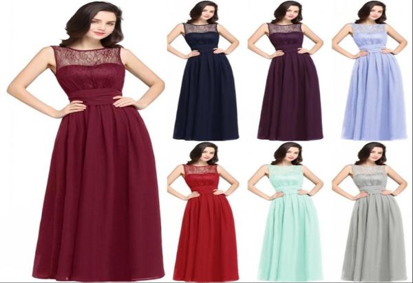 real pictures lace chiffon bridesmaid dresses long 2019 a line o neck zipperup floor length wedding guest party gowns cps612232422, White;pink
real pictures lace chiffon bridesmaid dresses long 2019 a line o neck zipperup floor length wedding guest party gowns cps612232422, White;pink
