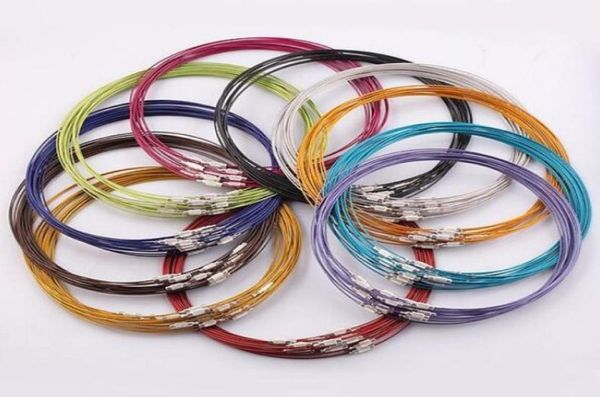 100pcslot mix color 18inch stainless steel necklace cord wire for diy craft jewelry findings components w71559979, White;red
100pcslot mix color 18inch stainless steel necklace cord wire for diy craft jewelry findings components w71559979, White;red