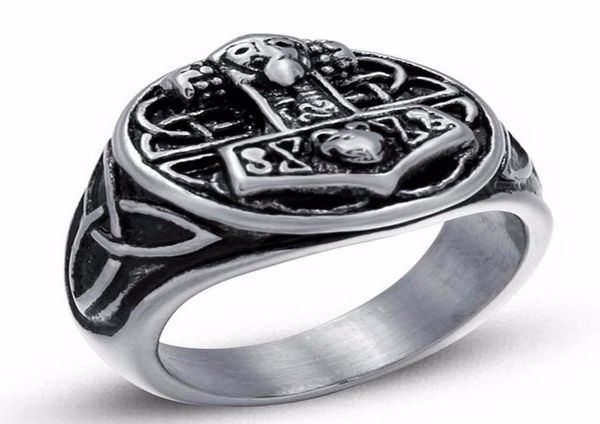 whole 2018 fashion jewelry bague odin 039s symbol of norse viking hammer ring biker stainless steel rings for men 6c02742102132, Golden;silver
whole 2018 fashion jewelry bague odin 039s symbol of norse viking hammer ring biker stainless steel rings for men 6c02742102132, Golden;silver