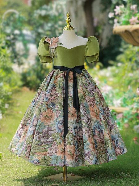 girl's dresses vintage ball gowns for little girls kids girl patchwork floral with bowknot dress teenagers elegant prom party dresses k, Red;yellow
girl's dresses vintage ball gowns for little girls kids girl patchwork floral with bowknot dress teenagers elegant prom party dresses k, Red;yellow