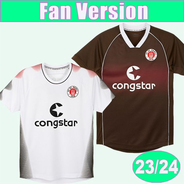 2023 24 st. pauli mens soccer jerseys paqarada eggestein lrvine otto hartel nemeth maurides home away football shirt short sleeve uniforms, Black;yellow
2023 24 st. pauli mens soccer jerseys paqarada eggestein lrvine otto hartel nemeth maurides home away football shirt short sleeve uniforms, Black;yellow