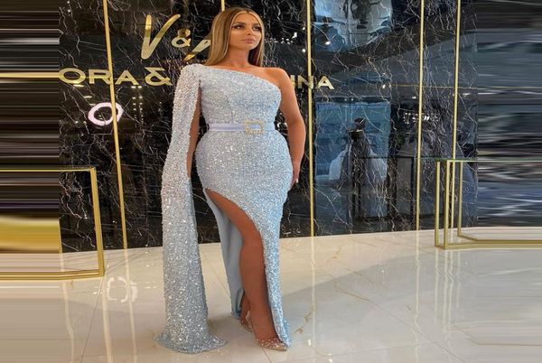 shiny sequins high split mermaid evening dresses one long sleeve crystals formal party gowns abendkleider prom dress robe de soire8948075, Black;red
shiny sequins high split mermaid evening dresses one long sleeve crystals formal party gowns abendkleider prom dress robe de soire8948075, Black;red