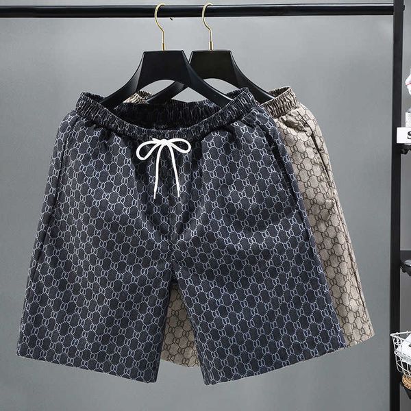 fashion breathable shorts men's summer fashion personalized printed pants quick drying pants slim fitting crops beachwear, White;black
fashion breathable shorts men's summer fashion personalized printed pants quick drying pants slim fitting crops beachwear, White;black