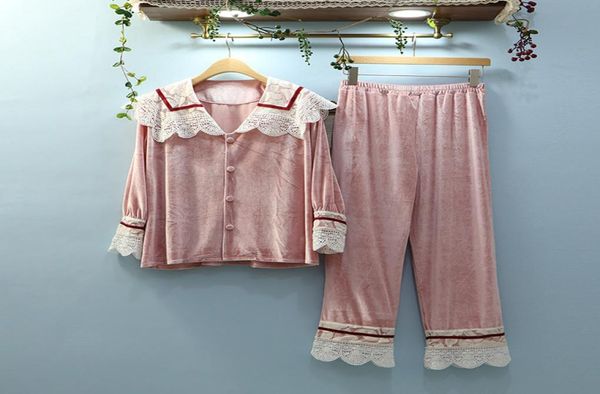 jrmissli womens pajamas sets 2019 woman plaid full sleeve pants nightgown lady gold velvet pyjamas sleepwear loungewear sets8120295, Black;red
jrmissli womens pajamas sets 2019 woman plaid full sleeve pants nightgown lady gold velvet pyjamas sleepwear loungewear sets8120295, Black;red