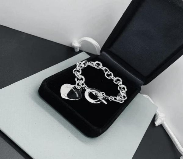 925 silver link chain heart bracelets designer necklace set wedding statement jewelry heart pendant necklaces bracelet birthday ch5384161, Black
925 silver link chain heart bracelets designer necklace set wedding statement jewelry heart pendant necklaces bracelet birthday ch5384161, Black