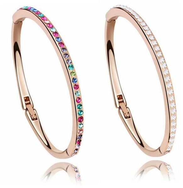 austrian crystal bracelets bangles brand fashion charm cuff bracelets for women jewelry 18k rose gold plated 60601842670, Black
austrian crystal bracelets bangles brand fashion charm cuff bracelets for women jewelry 18k rose gold plated 60601842670, Black
