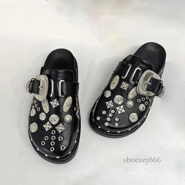 slippers summer women slippers platform punk rock leather mules creative metal fittings casual party shoes female outdoor slides1, Black
slippers summer women slippers platform punk rock leather mules creative metal fittings casual party shoes female outdoor slides1, Black