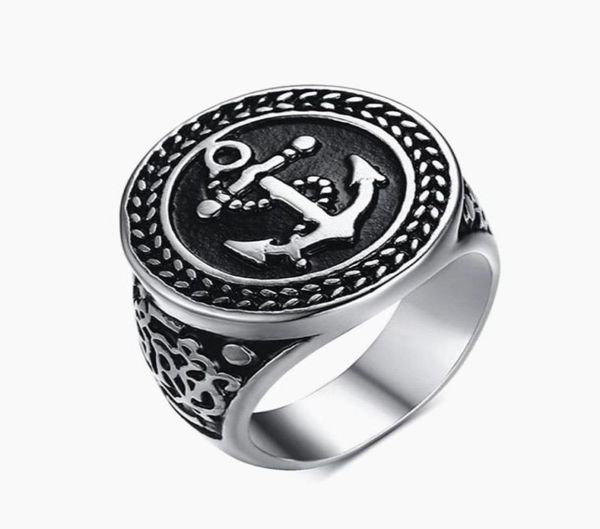 cluster rings vintage anchor carving for men titanium stainless steel punk cool jewlery gothic party fashion accessories sizes897673424, Golden;silver
cluster rings vintage anchor carving for men titanium stainless steel punk cool jewlery gothic party fashion accessories sizes897673424, Golden;silver