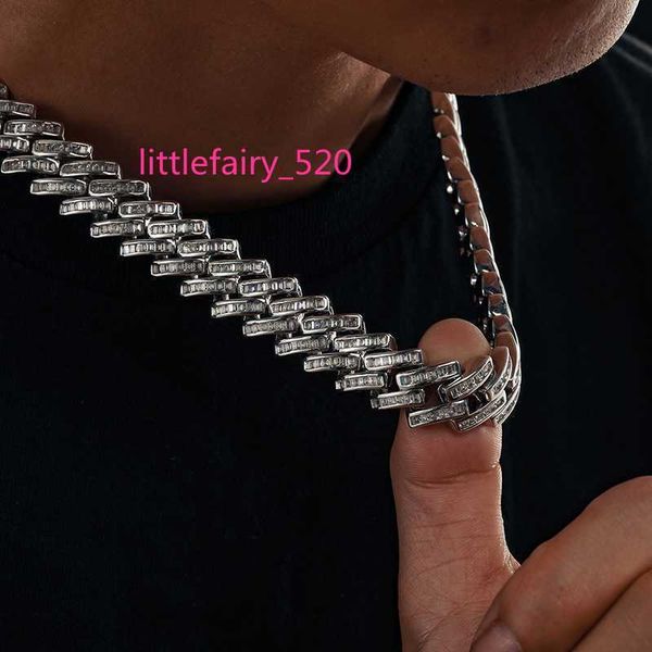pendant necklaces drop shipping iced out 14mm 925 sterling silver baguette moissanite diamond miami cuban link chain
pendant necklaces drop shipping iced out 14mm 925 sterling silver baguette moissanite diamond miami cuban link chain