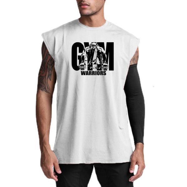 men' tank fitness clothing summer men quick dry bodybuilding vest running training loose sleeveless tshirt 230715, White;black
men' tank fitness clothing summer men quick dry bodybuilding vest running training loose sleeveless tshirt 230715, White;black