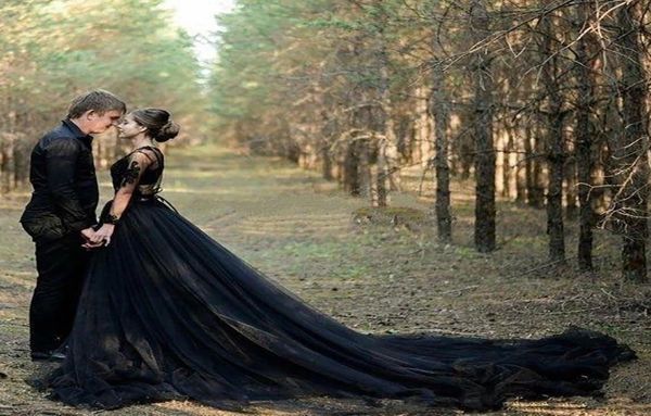 black country gothic wedding dresses a line v neck lace tulle high split bridal gowns sweep train long sleeves wedding gowns plus 2570106, White
black country gothic wedding dresses a line v neck lace tulle high split bridal gowns sweep train long sleeves wedding gowns plus 2570106, White