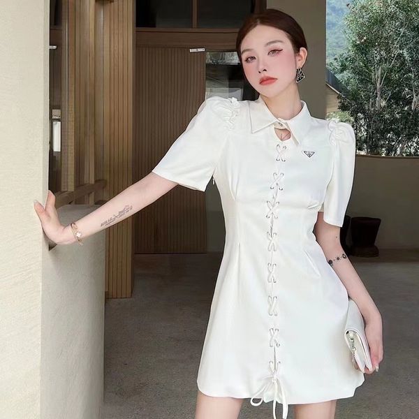 woman clothing casual dresses short sleeve summer womens dress camisole skirt outwear slim style with budge designer lady dresses a012, White
woman clothing casual dresses short sleeve summer womens dress camisole skirt outwear slim style with budge designer lady dresses a012, White